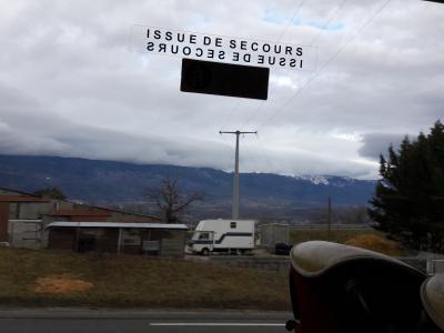 im Bus Richtung Gen&egrave;ve